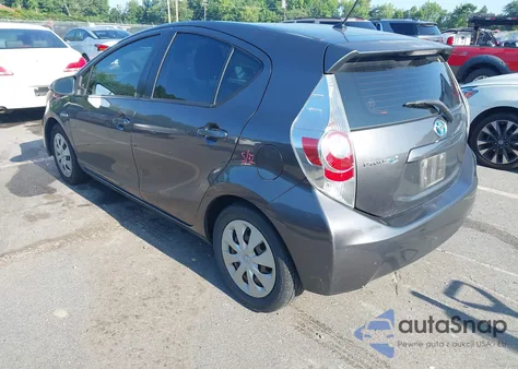 2012 Toyota Prius C Two из США, поврежденный, VIN JTDKDTB36C1505836